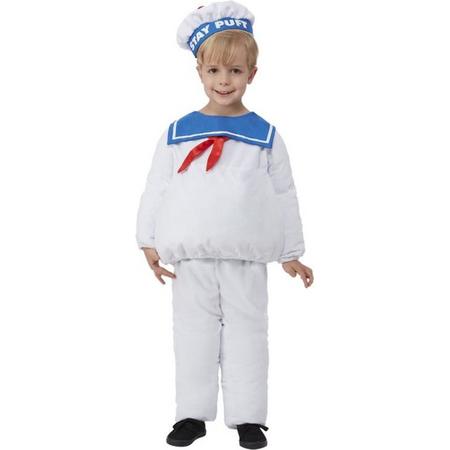 Kapitein & Matroos & Zeeman Kostuum | Mr Stay-Puft Marshmallow Man | Jongen | Small | Carnaval kostuum | Verkleedkleding